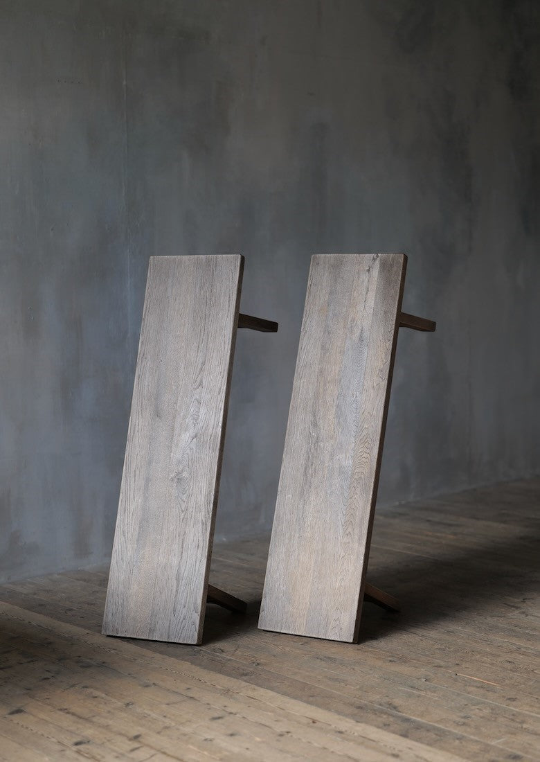 A pair of orangery benches