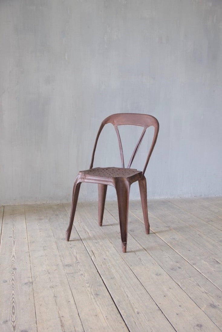 A set of four Fibrocit chairs