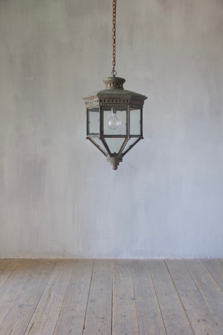 C19th hexagonal lantern