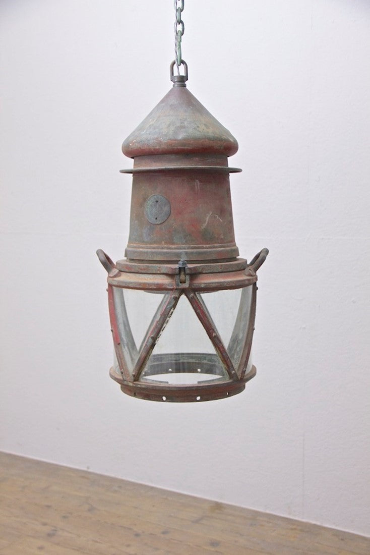 A bronze Buoy lantern