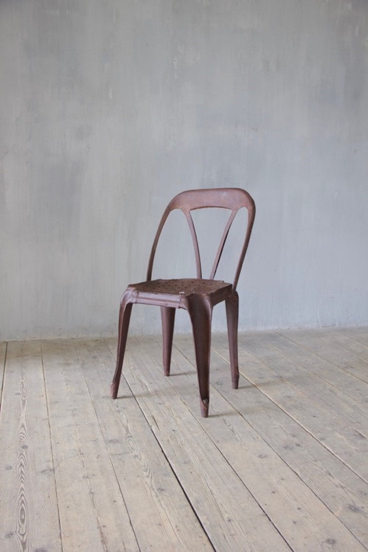 A set of four Fibrocit chairs