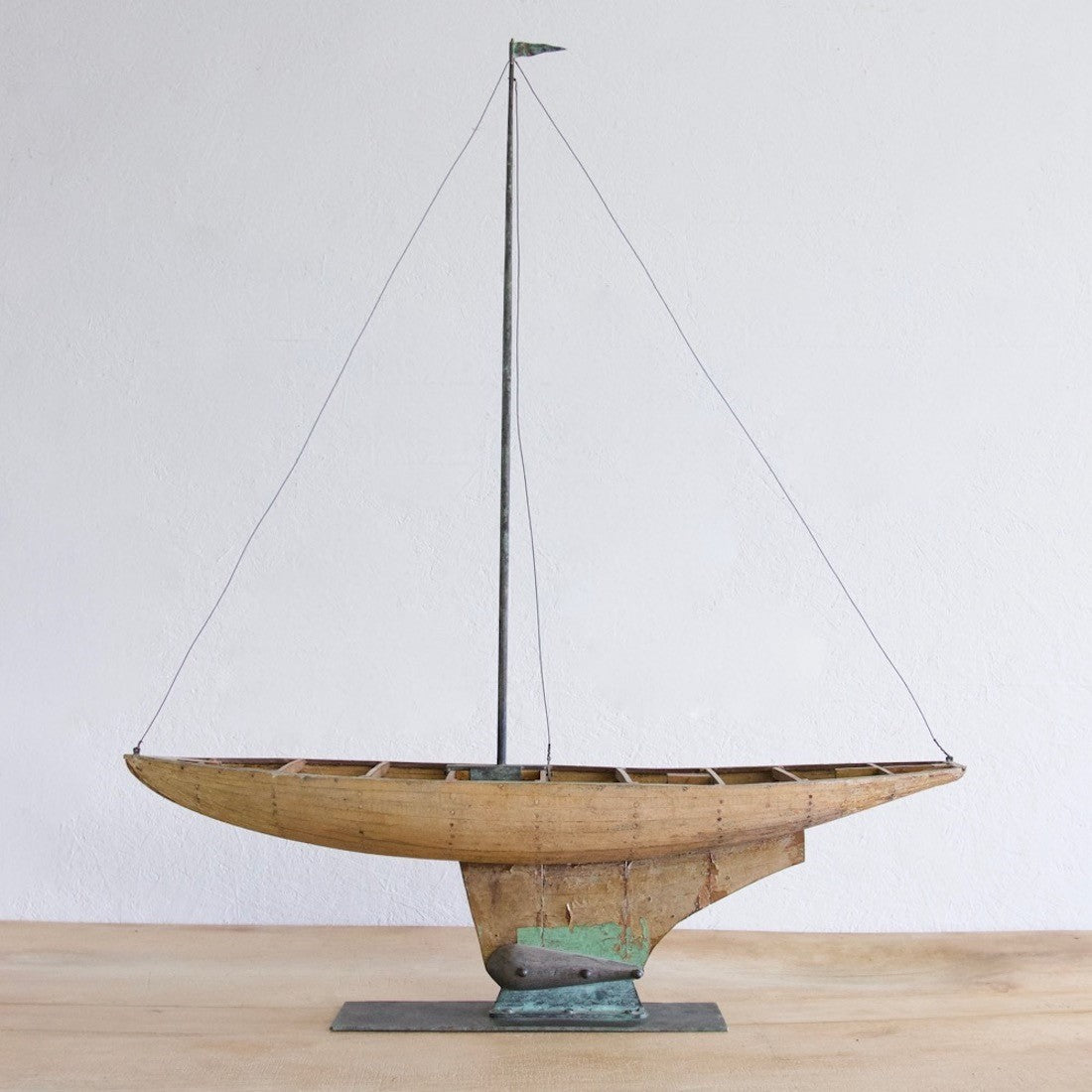 An early C20th pond yacht