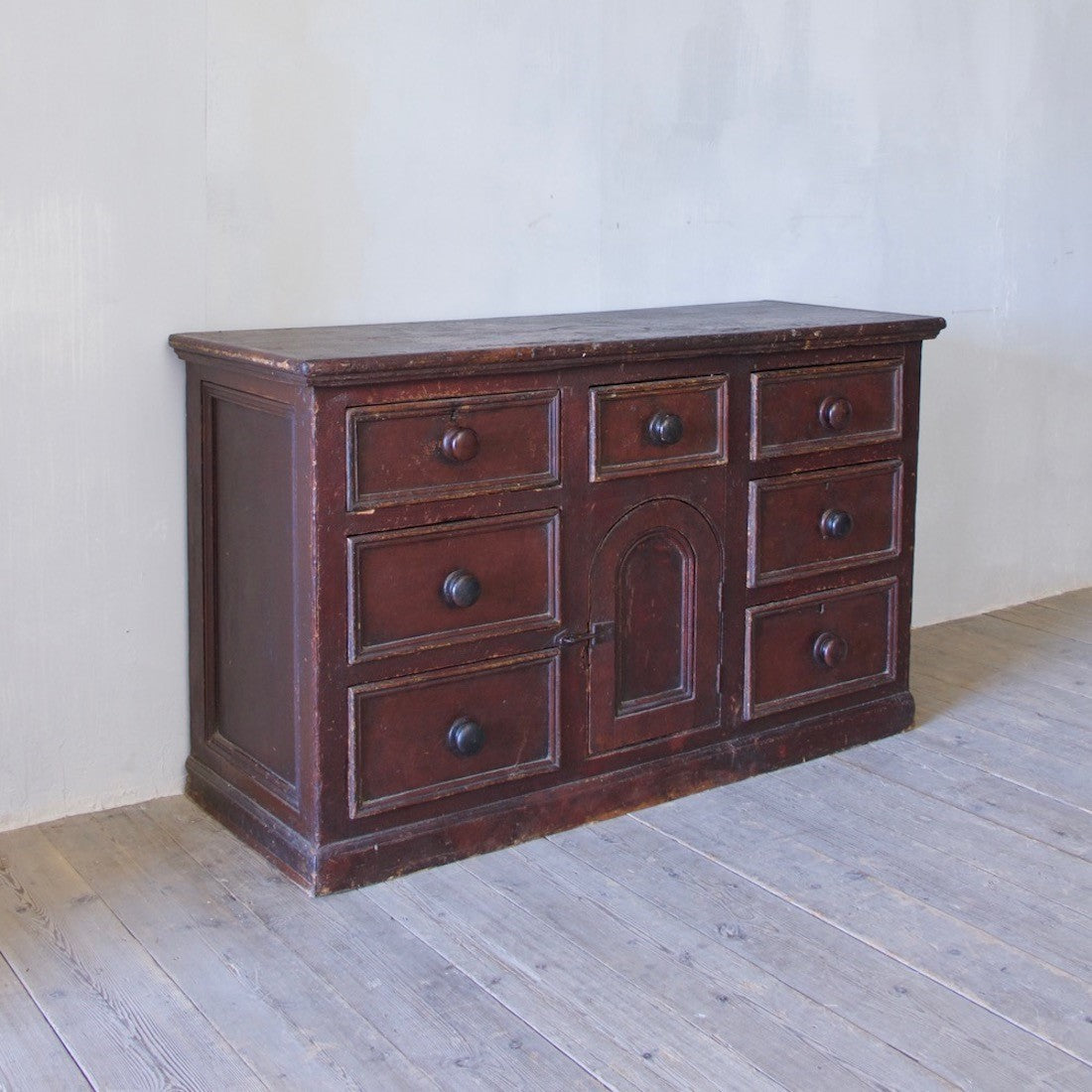 An architectural C19th dresser base