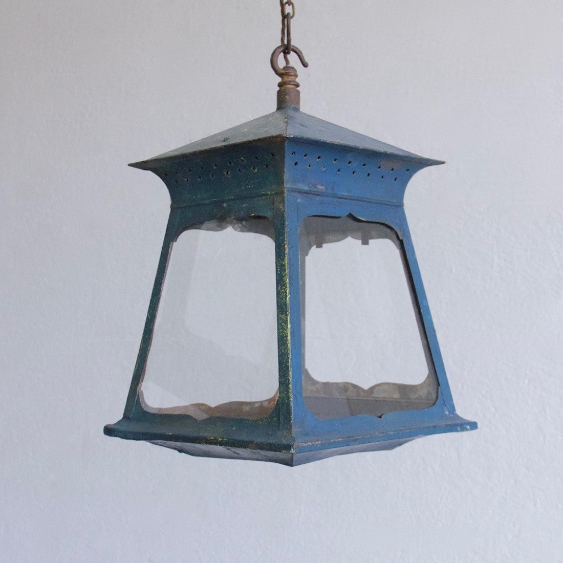 A tole lantern