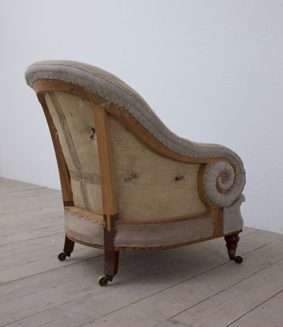 A C19th English armchair