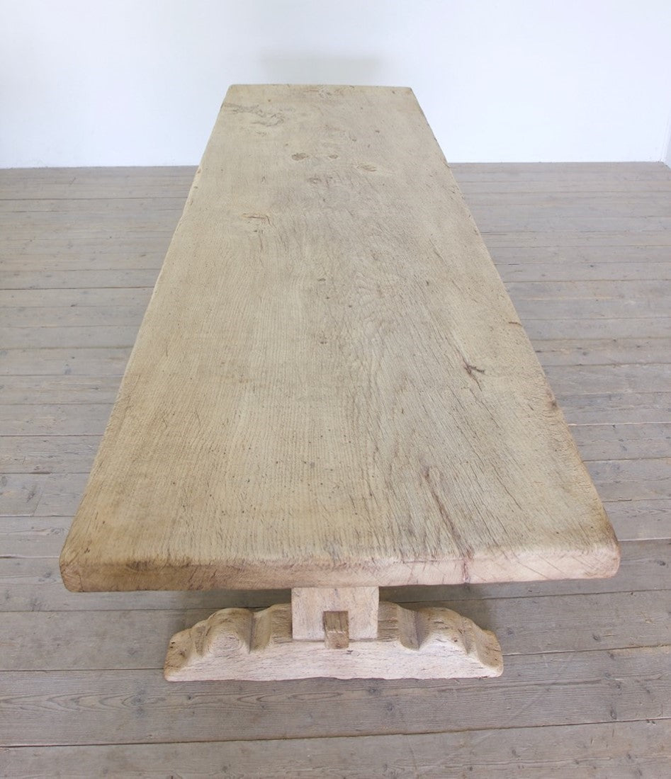 A single plank elm table