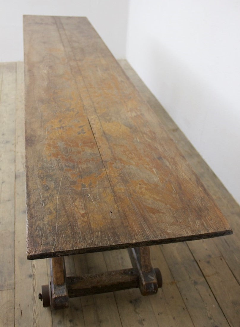 A C19th mill table
