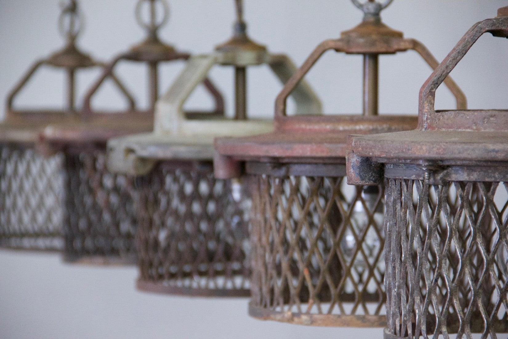 5 cage lights