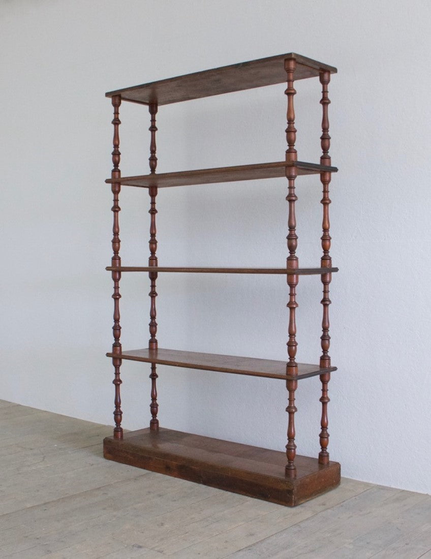 C19th print shop shelves