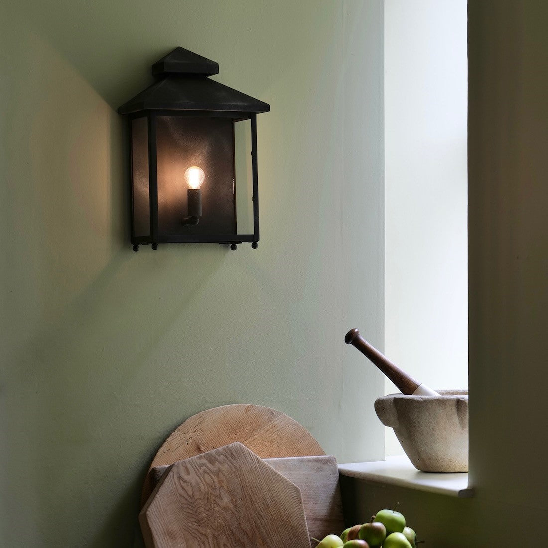 The galley wall lantern