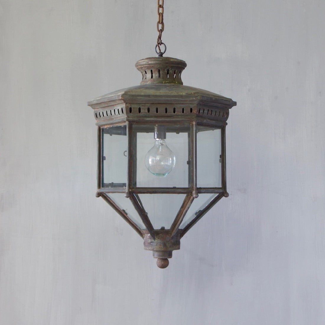 C19th hexagonal lantern