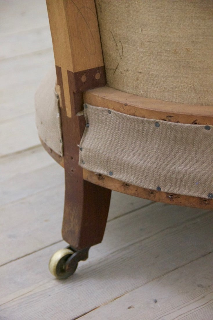 A C19th English armchair