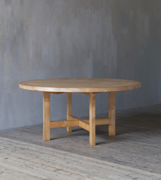 A sycamore table