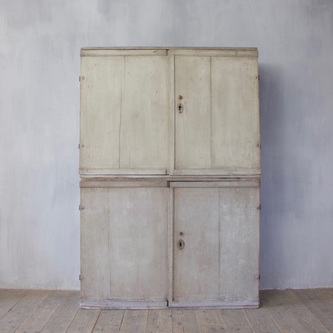 An C18th german cupboard