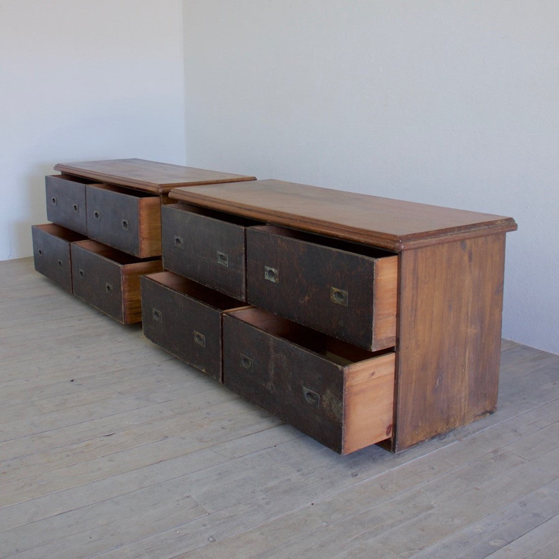 A pair of Draper's counters