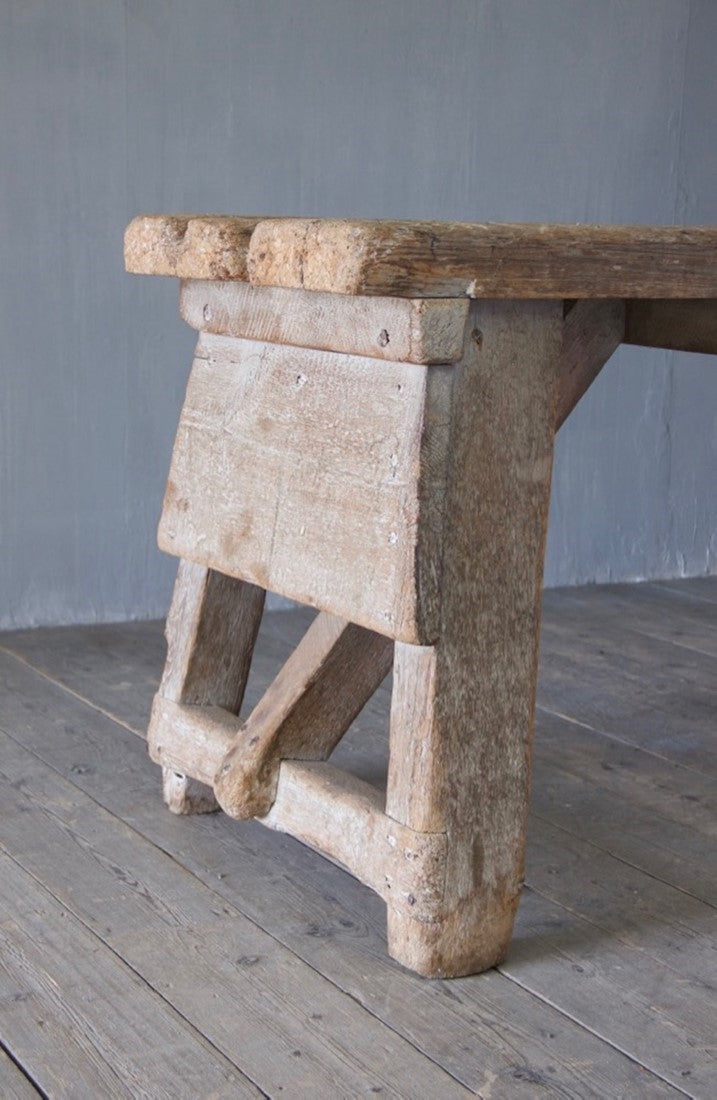 A stonemason's table