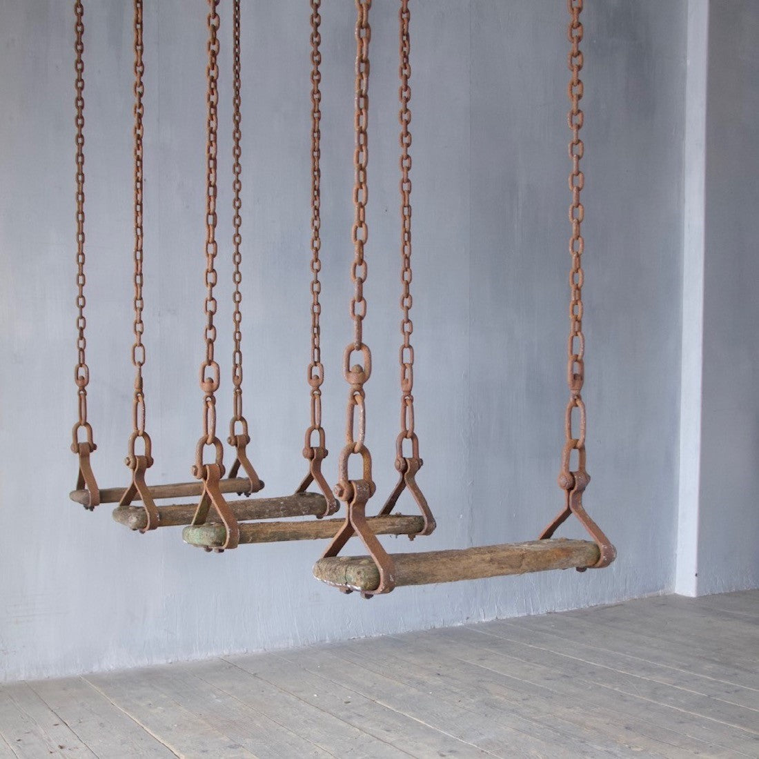 Four charming Victorian swings