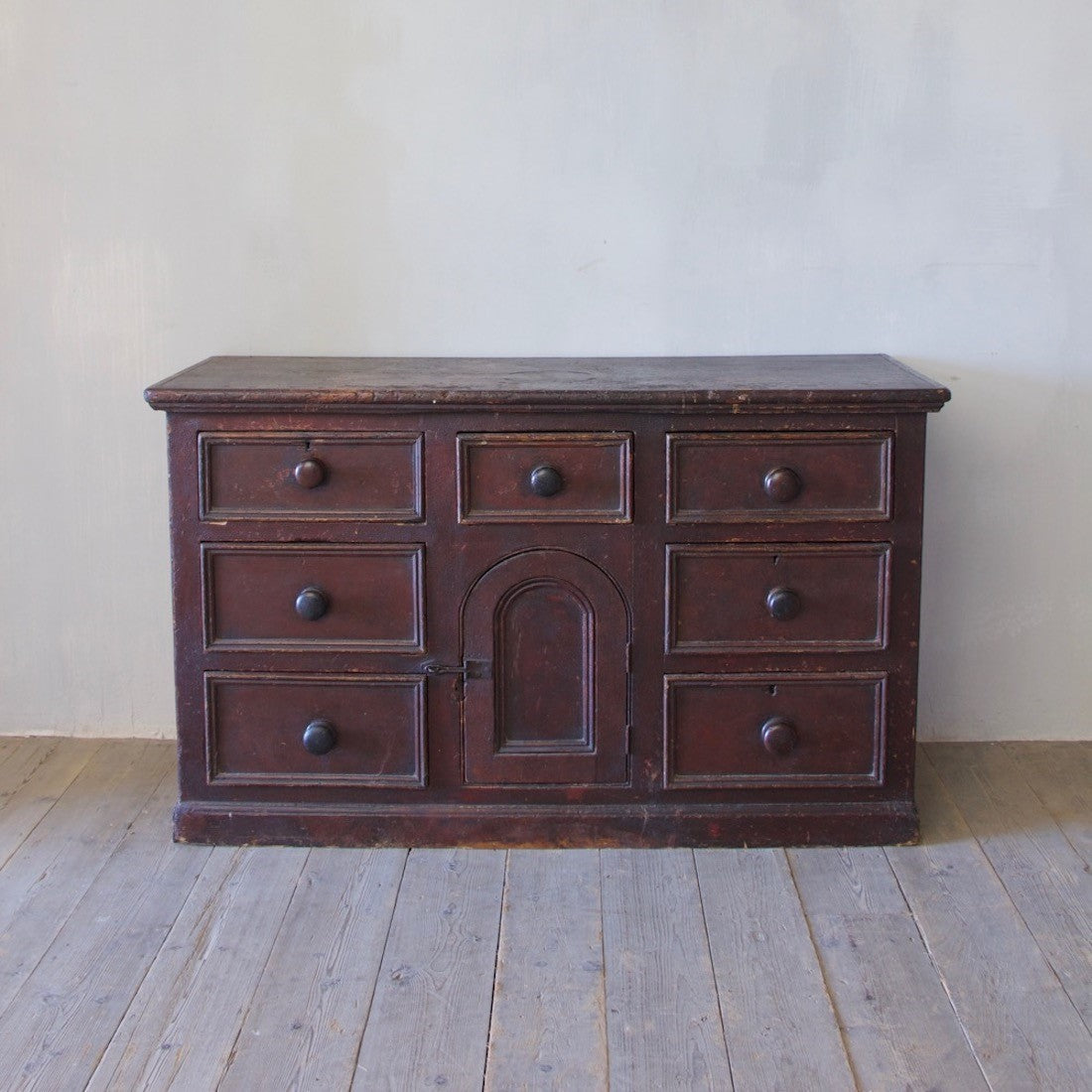 An architectural C19th dresser base
