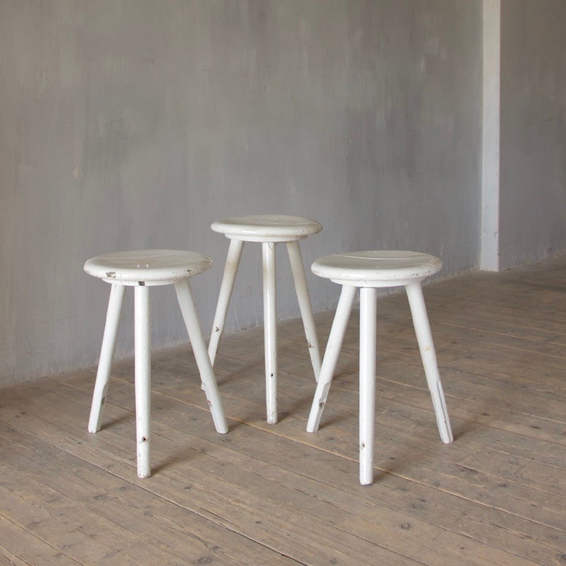 Three 1930's stools