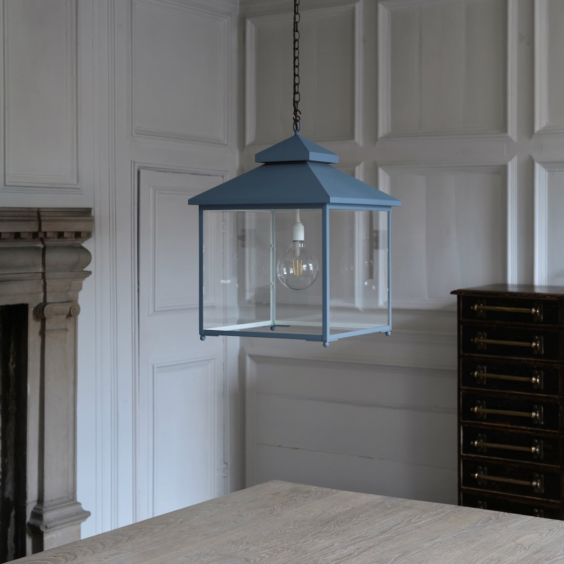 The galley lantern (painted)