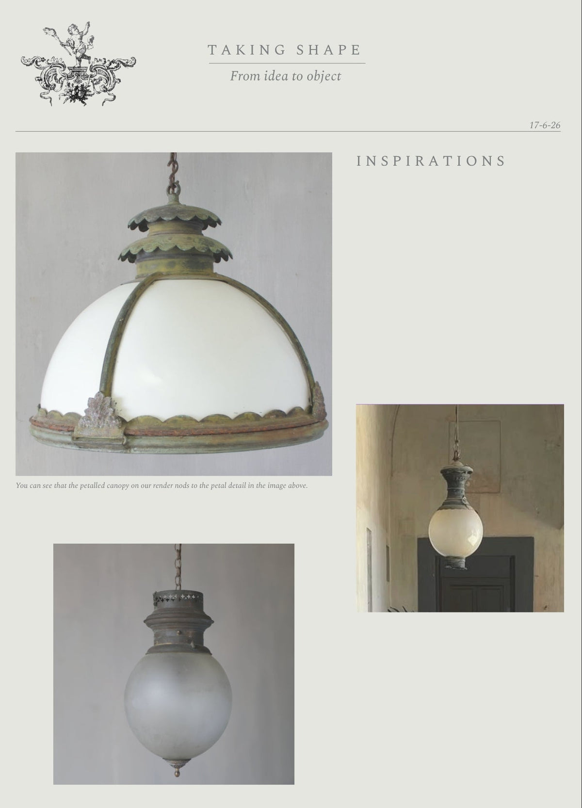 Antique lantern inspirations