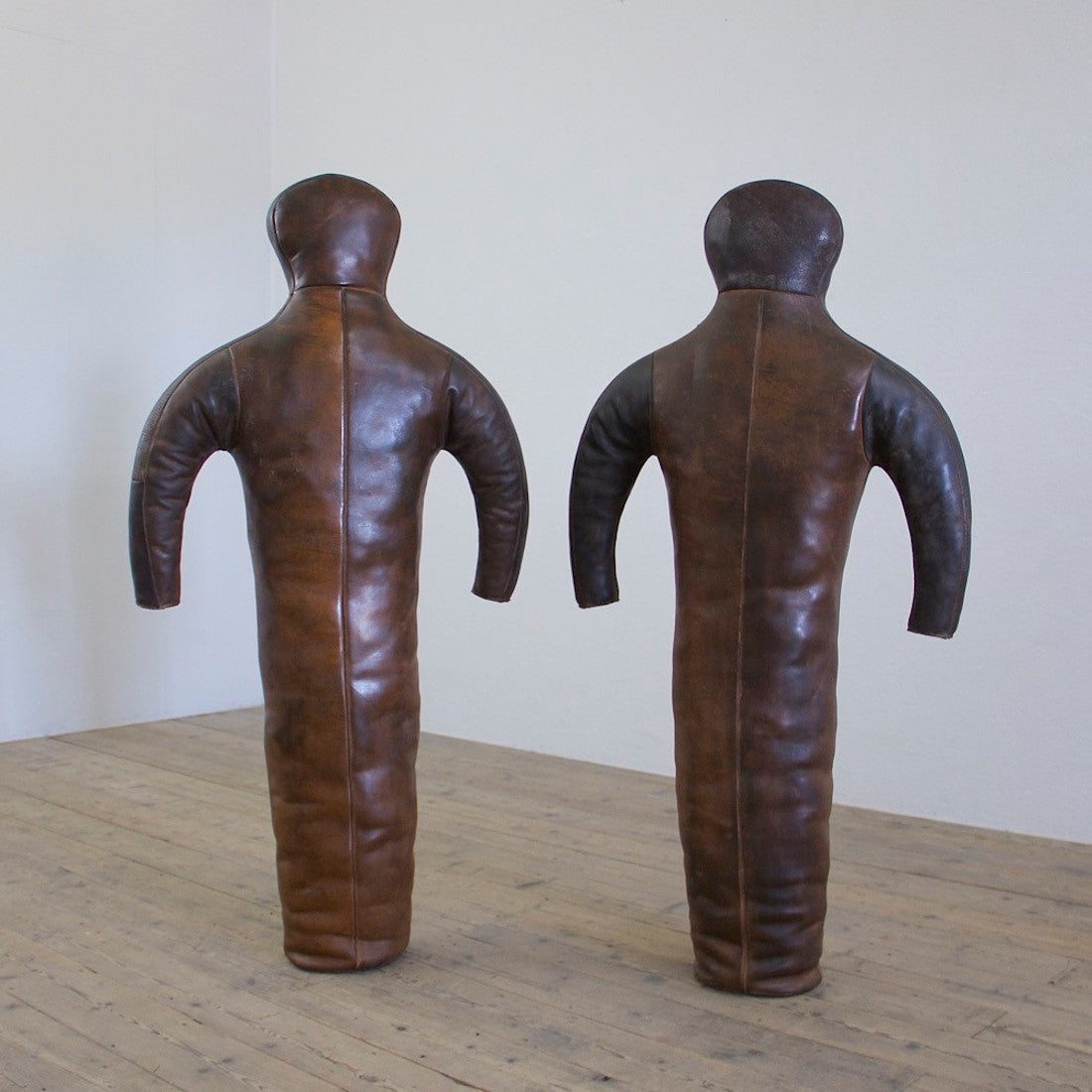 A pair of C20th punch bags