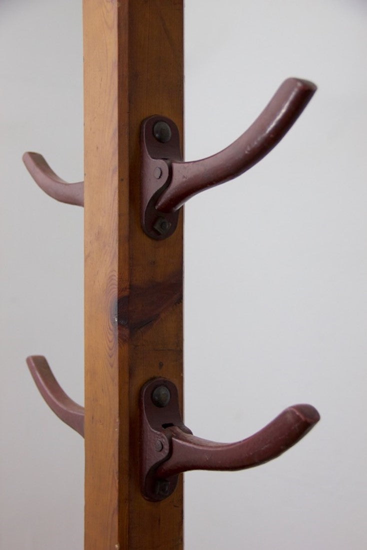 A set of 7 oar hooks