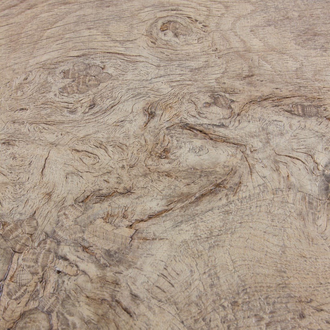 A single plank elm table