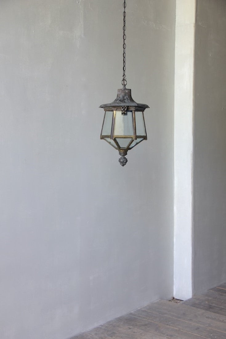 A 1940s hexagonal lantern