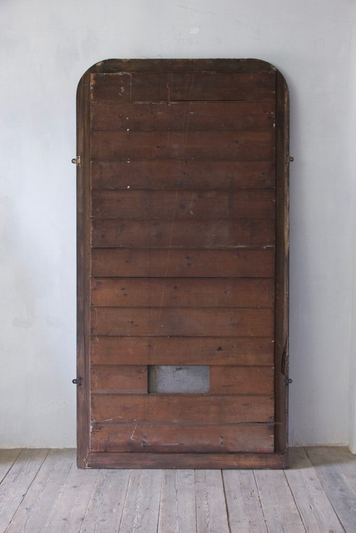 A large and handsome 19th century ebonised dressing mirror