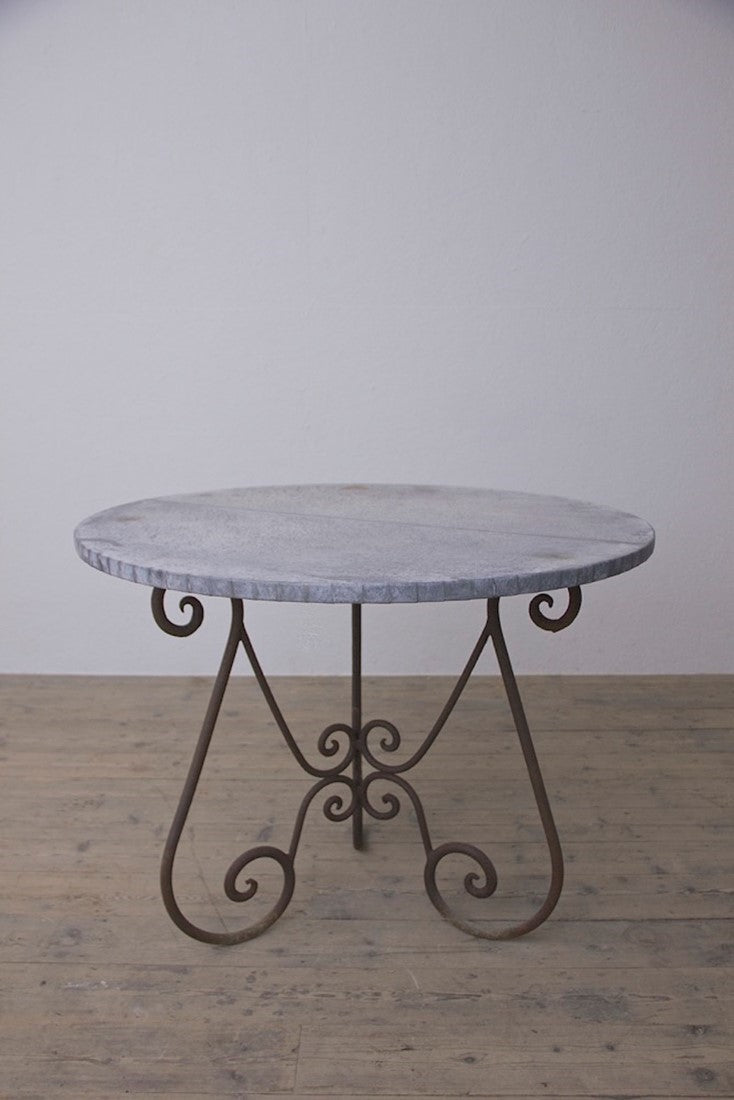 An early C20th garden table