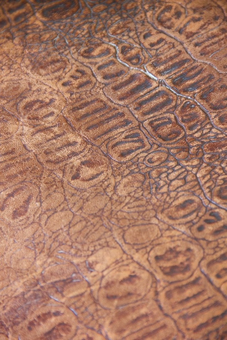 A C19th leather desk chair