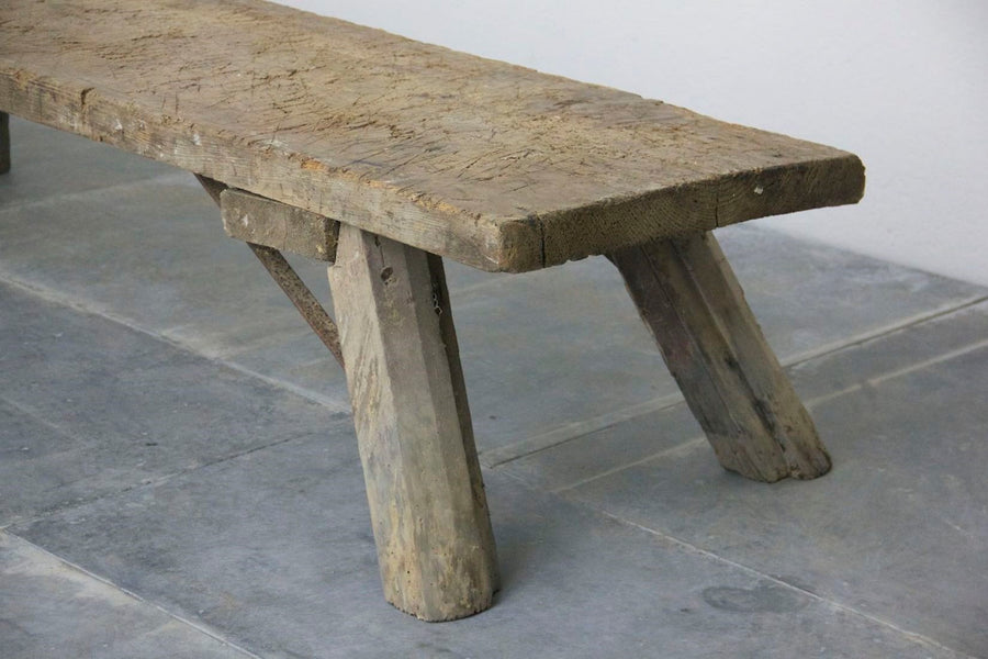 A C19th primitive bench