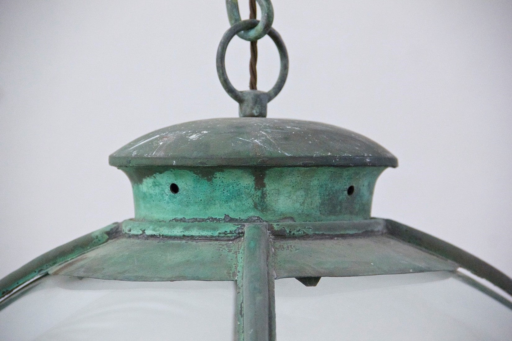 A C19th globe lantern