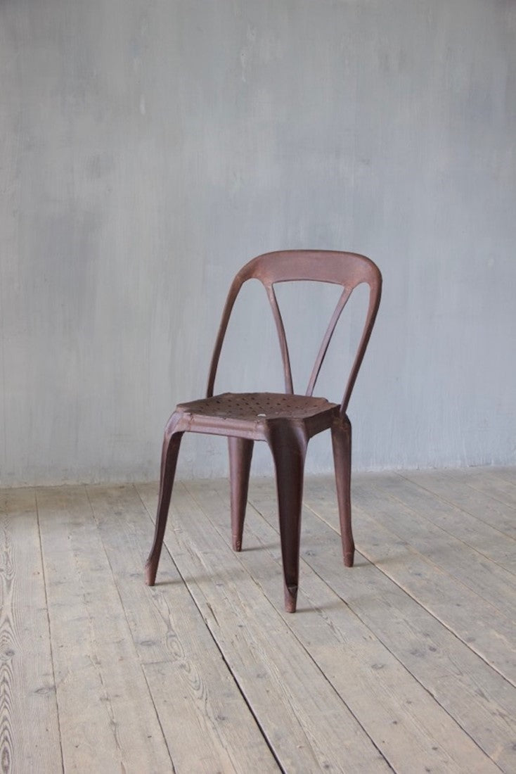A set of four Fibrocit chairs
