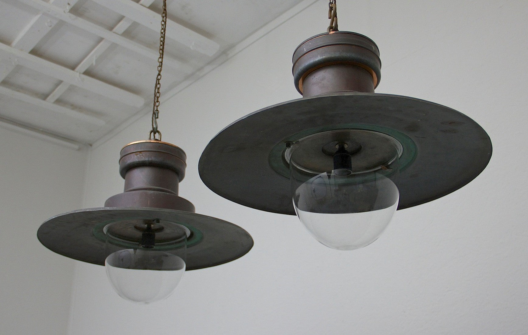 A copper station light (one available)