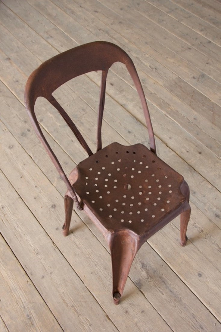 A set of four Fibrocit chairs