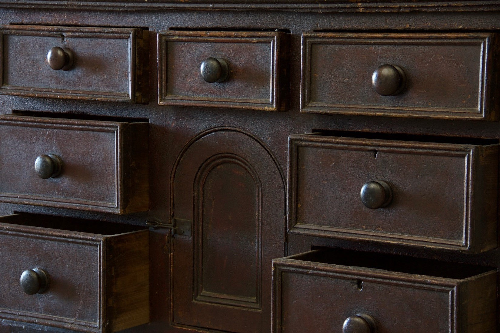 An architectural C19th dresser base