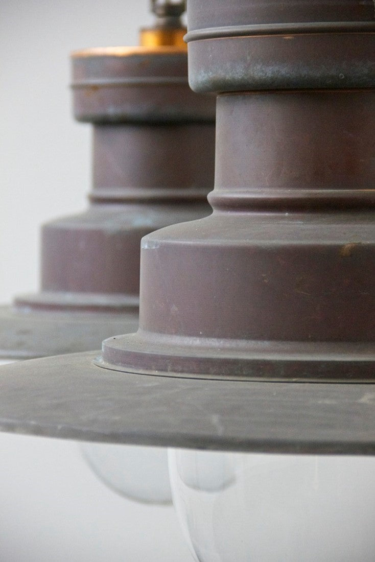 A copper station light (one available)