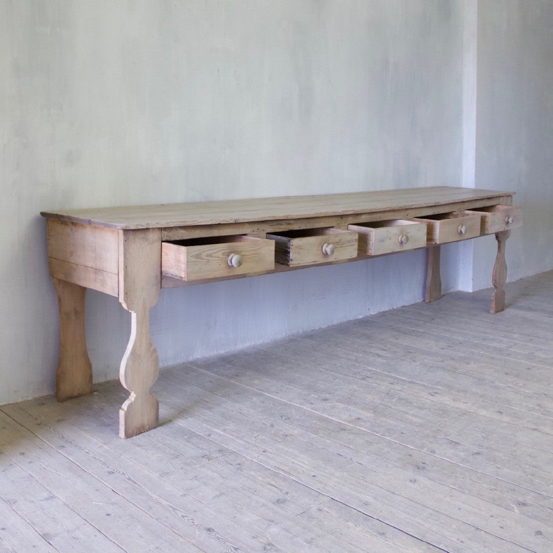 A C18th English dresser base