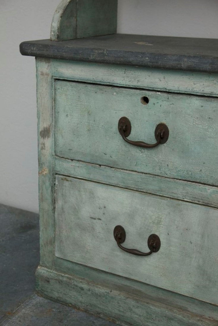 A C19th kitchen dresser