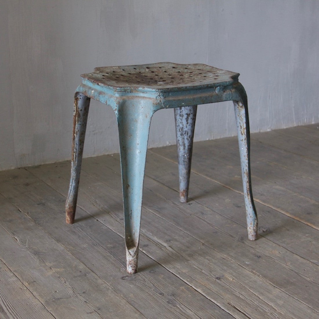 A pair of Fibrocit stools
