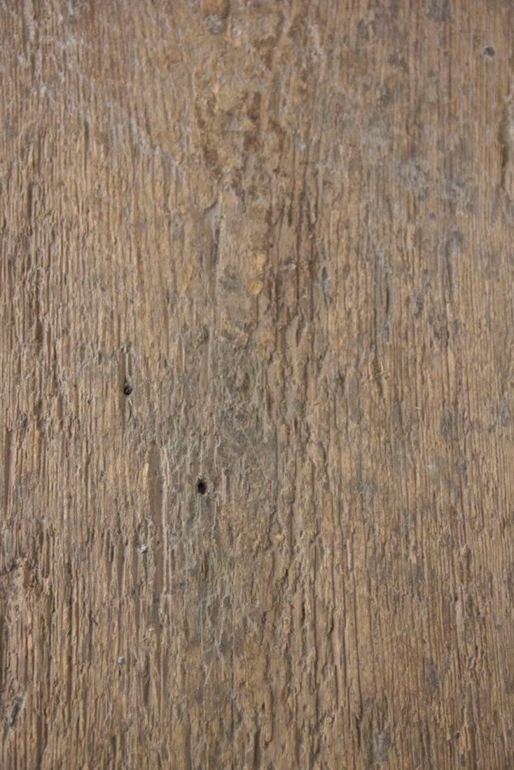 A large, primitive C19th work table