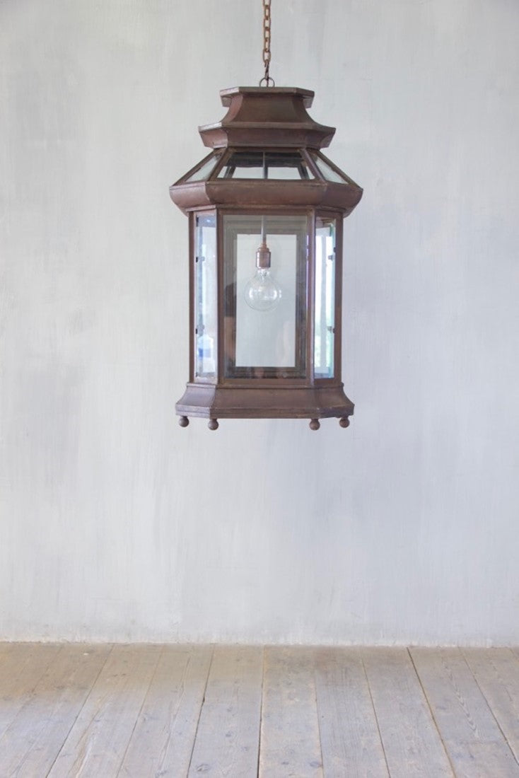 A large octagonal lantern