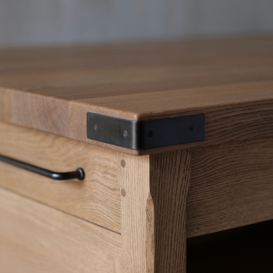 A bespoke kitchen island