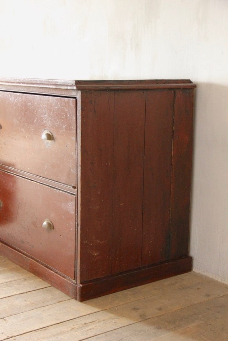 A large haberdashery chest