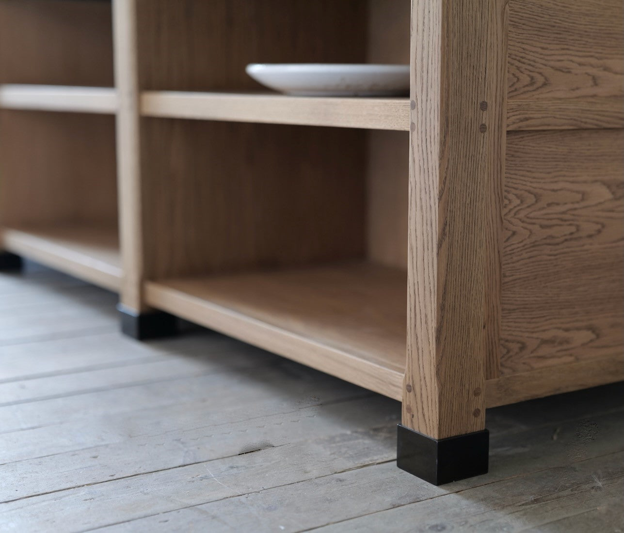 A bespoke kitchen island