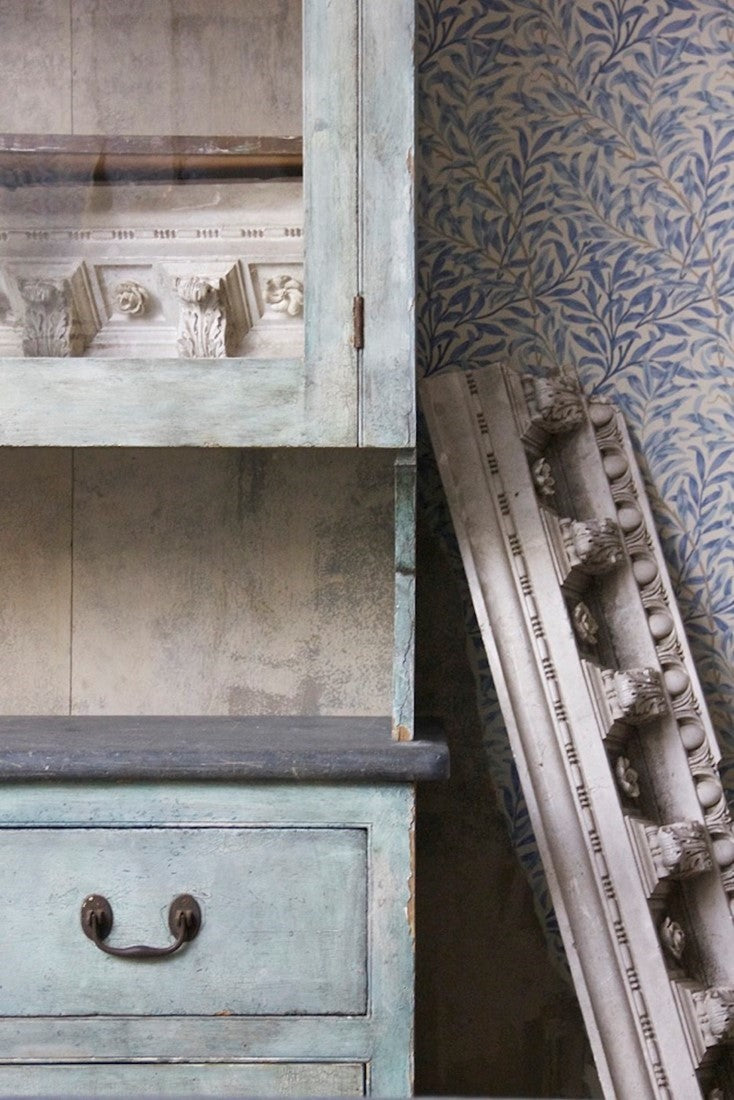 A C19th kitchen dresser