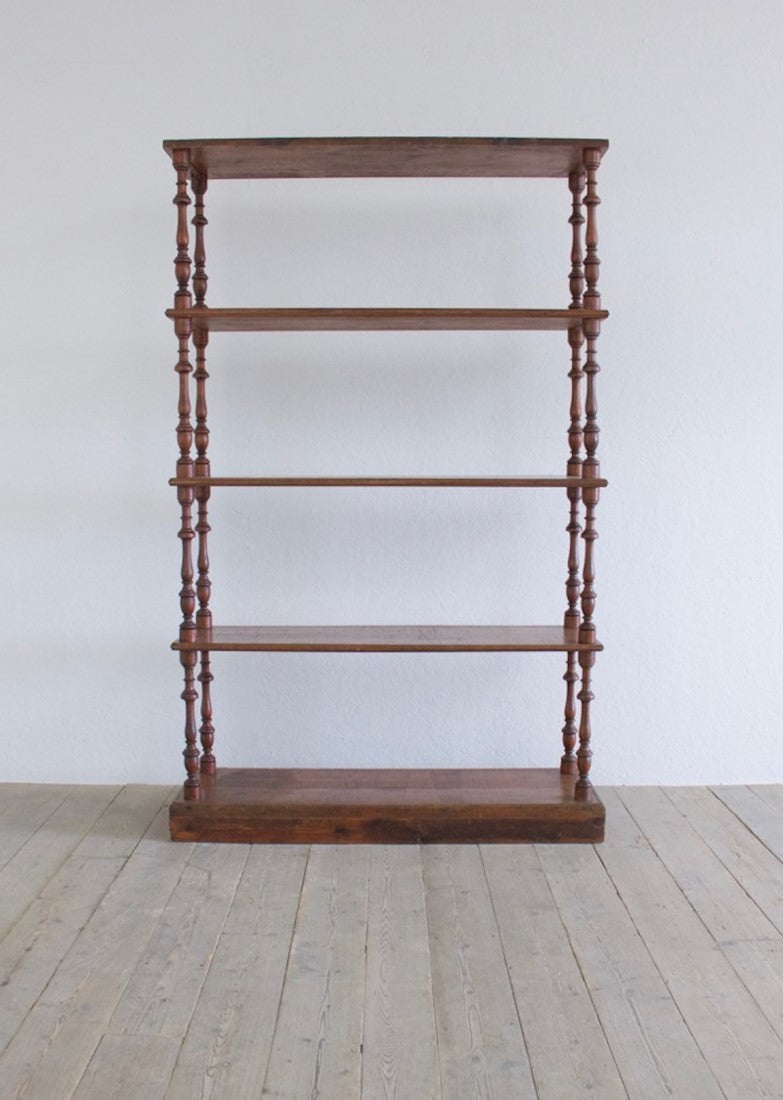 C19th print shop shelves