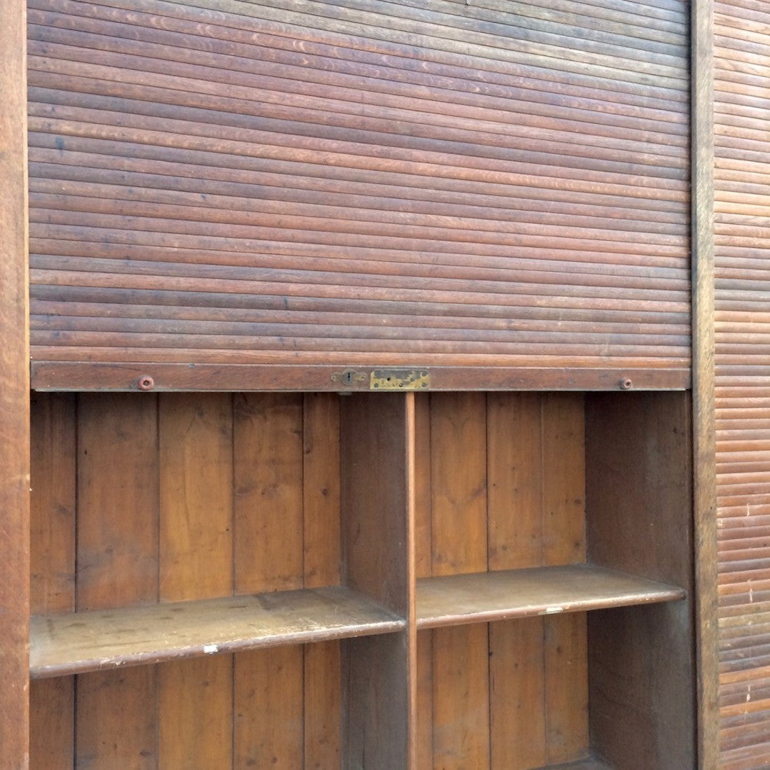 Tambour fronted cabinet from the Rushbrook Estate
